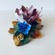 Candlestick flowers in bubble