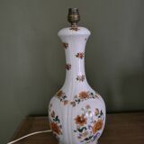 Orange flower porcelain lamp