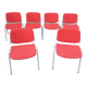 Set de 6 chaises DSC 106 de Giancarlo Piretti pour Castelli