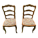 Set of two padded chairs NF France