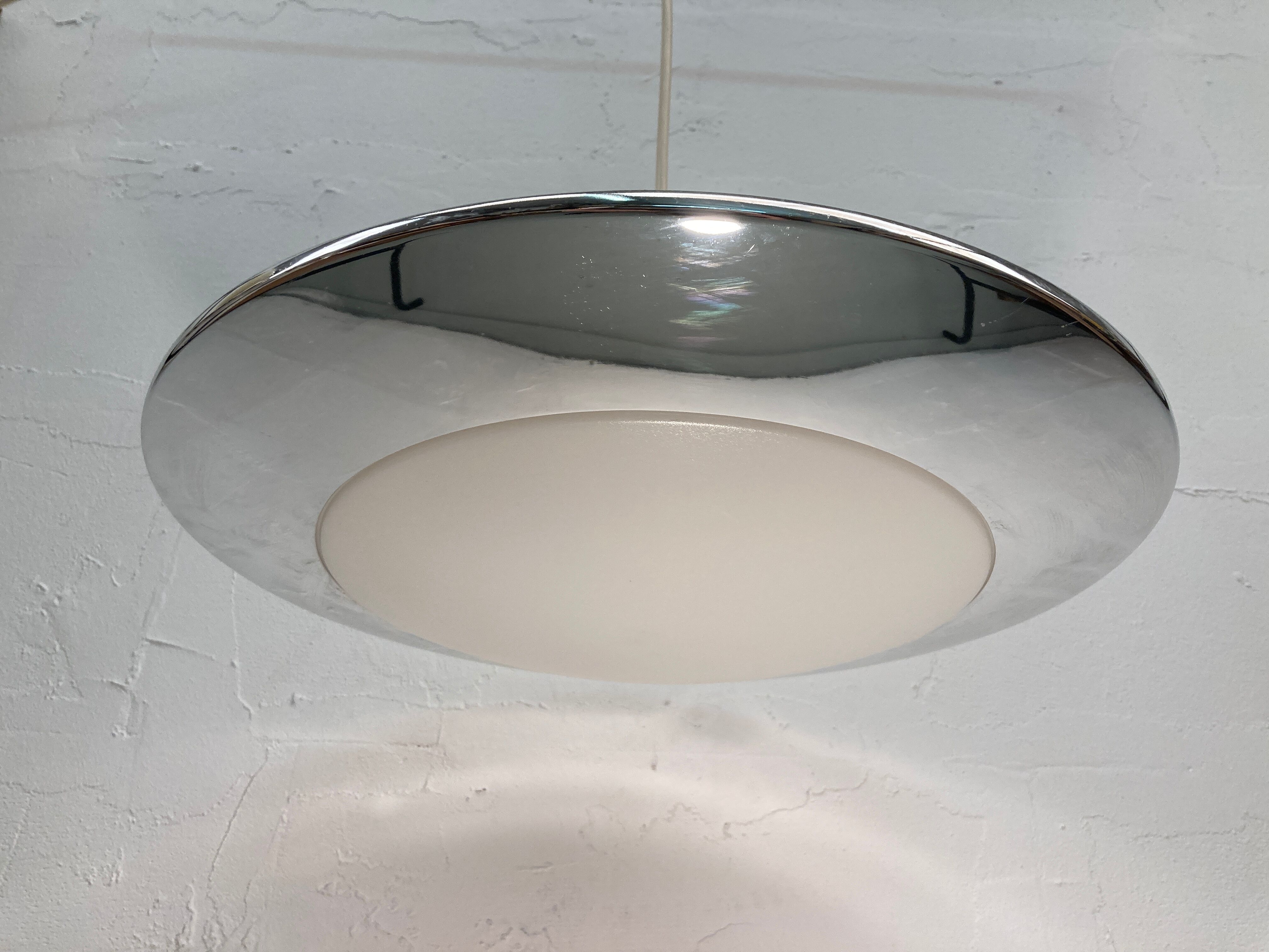 Space age UFO pendant lamp by Marlin, 1960s-1970s