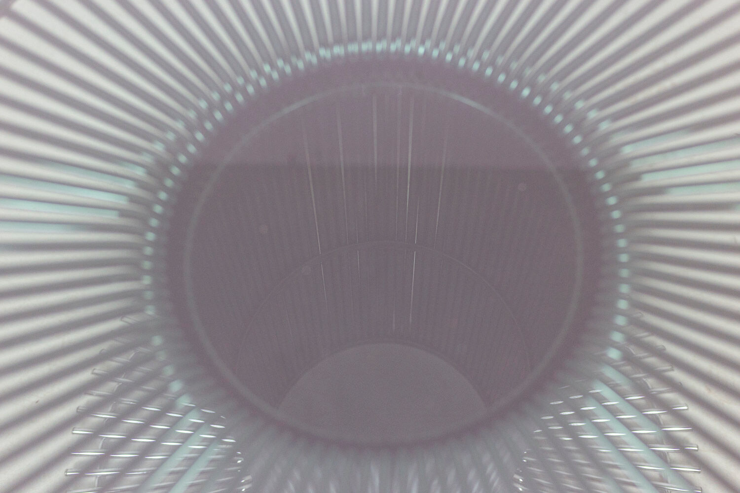 Gastone Rinaldi, Round table in chromed metal and smoked glass, 1970s