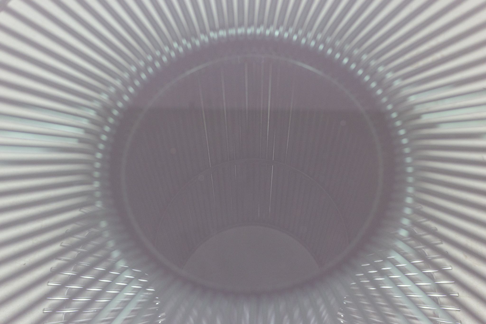 Gastone Rinaldi, Round table in chromed metal and smoked glass, 1970s