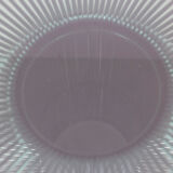 Gastone Rinaldi, Round table in chromed metal and smoked glass, 1970s