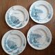 4 plates iron earth Gien model Ducks