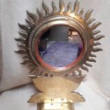 AranMula Kannadi magic mirror of the Kerala Lotus / Sun 20x31cm