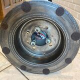 Jielde floor lamp with 5 arms, 40cm, vintage industrial graphite.