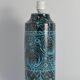 Black and Turquoise Ceramic Table Lamp by Avino Bagni, Italy, 1960s