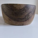 Olive wood salad bowl from the 50s