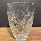 Carved crystal vase, Saint Louis, Baccarat, Bohemia