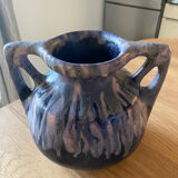 Vase amphore signé Atelier d’art Labrec