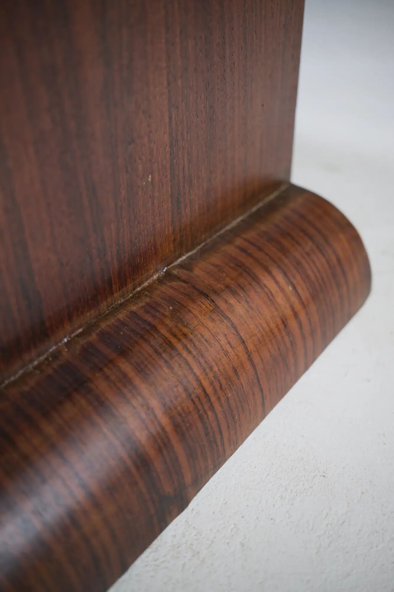 Art Deco side table in rosewood, circa 1930.