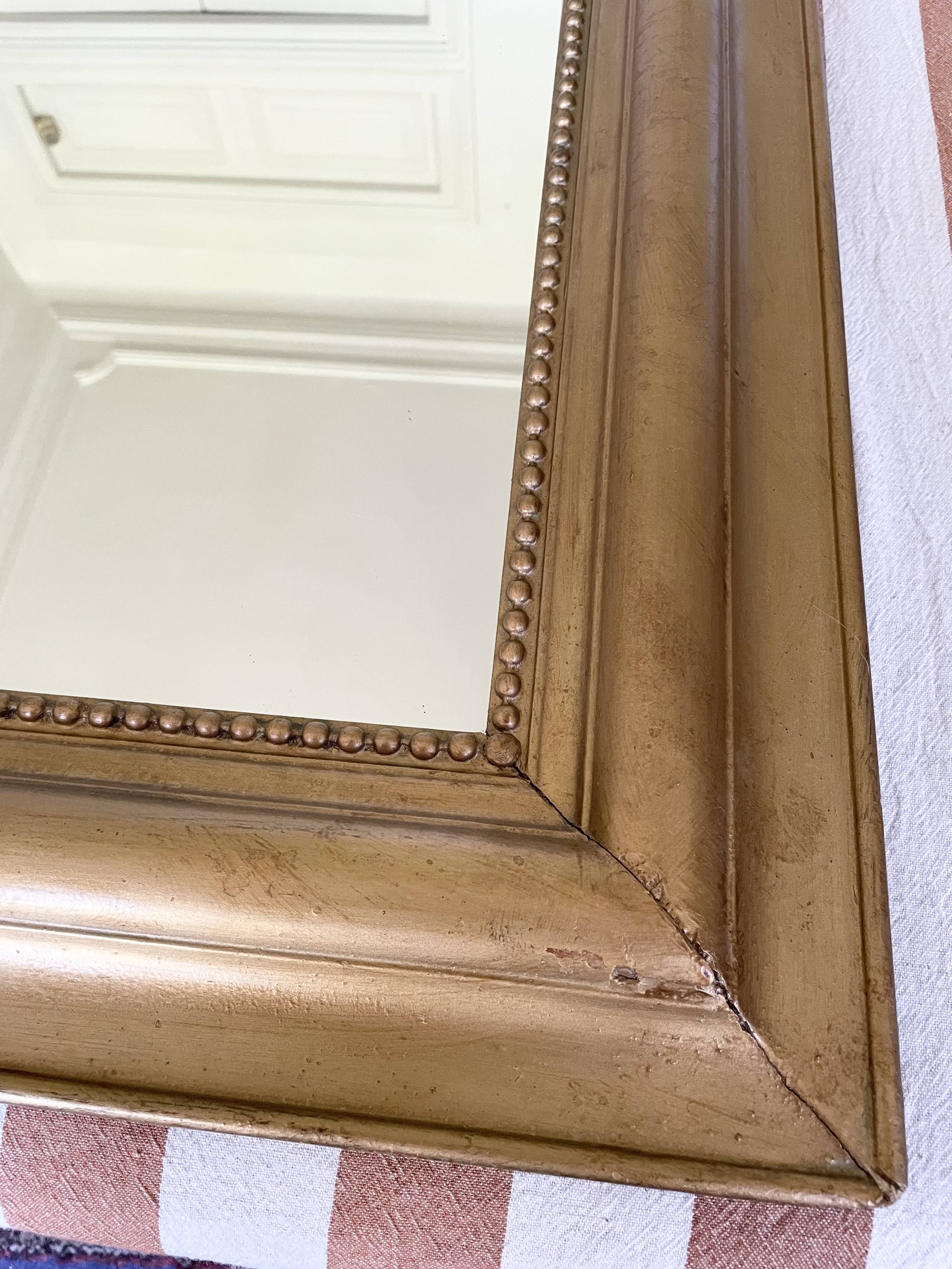 Louis Philippe pearl mirror H120 X W95