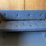 Gray sofa bench
