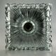60s 70s lamp light wall lamp Hustadt Leuchten ice glass space age design 60s
