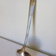 Shady vintage silver-plated metal ladle 2106277