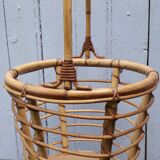 Rattan basket 60s