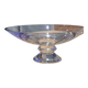 Large crystal bowl on a stand, signed Baccarat – Ø 25 cm