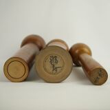 Set of 3 kokeshi dolls (medium size)