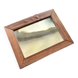 Vintage wood mirror