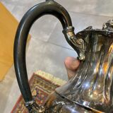 Silver metal tea and coffee set