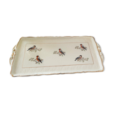Ceranord St Amand cake dish - bird motifs
