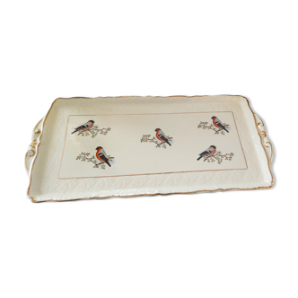 Ceranord St Amand cake dish - bird motifs