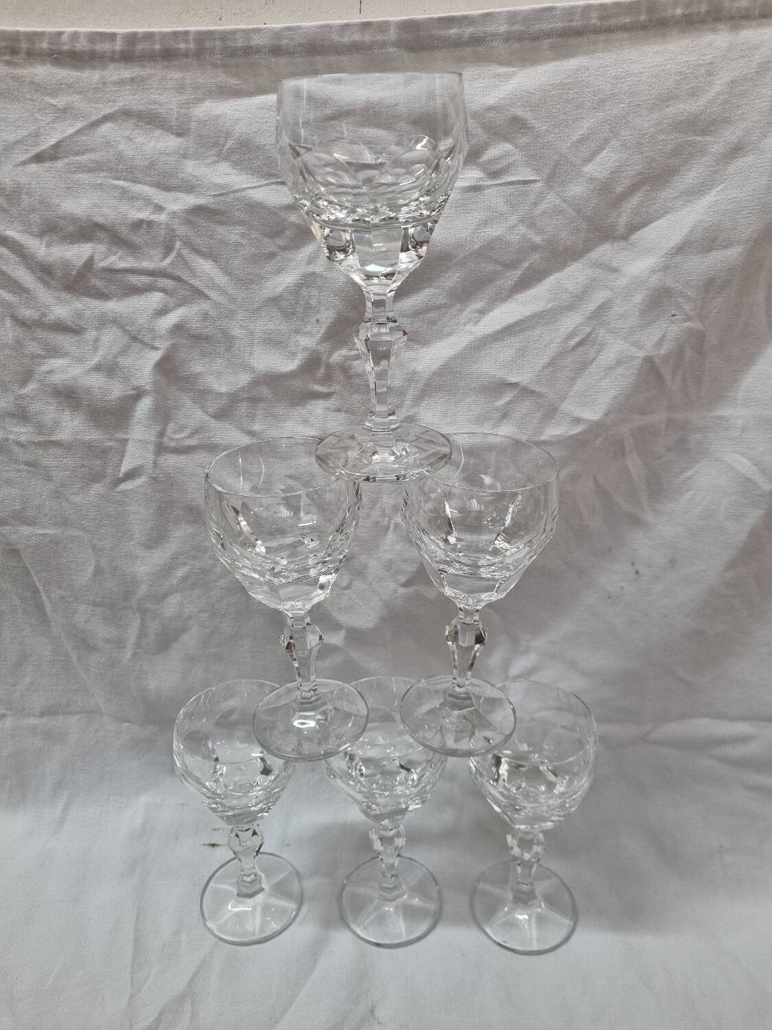 6 Villeroy & Boch crystal glasses