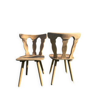 2 chaises de bistrot - anciennes
