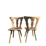 2 old bistro chairs