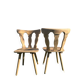 2 old bistro chairs