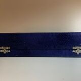 Box of 12 knife holders art nouveau gilded ceramic butterflies