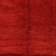 Ancient Asian wool rug, thick knotting, handmade 118 x 98 in.