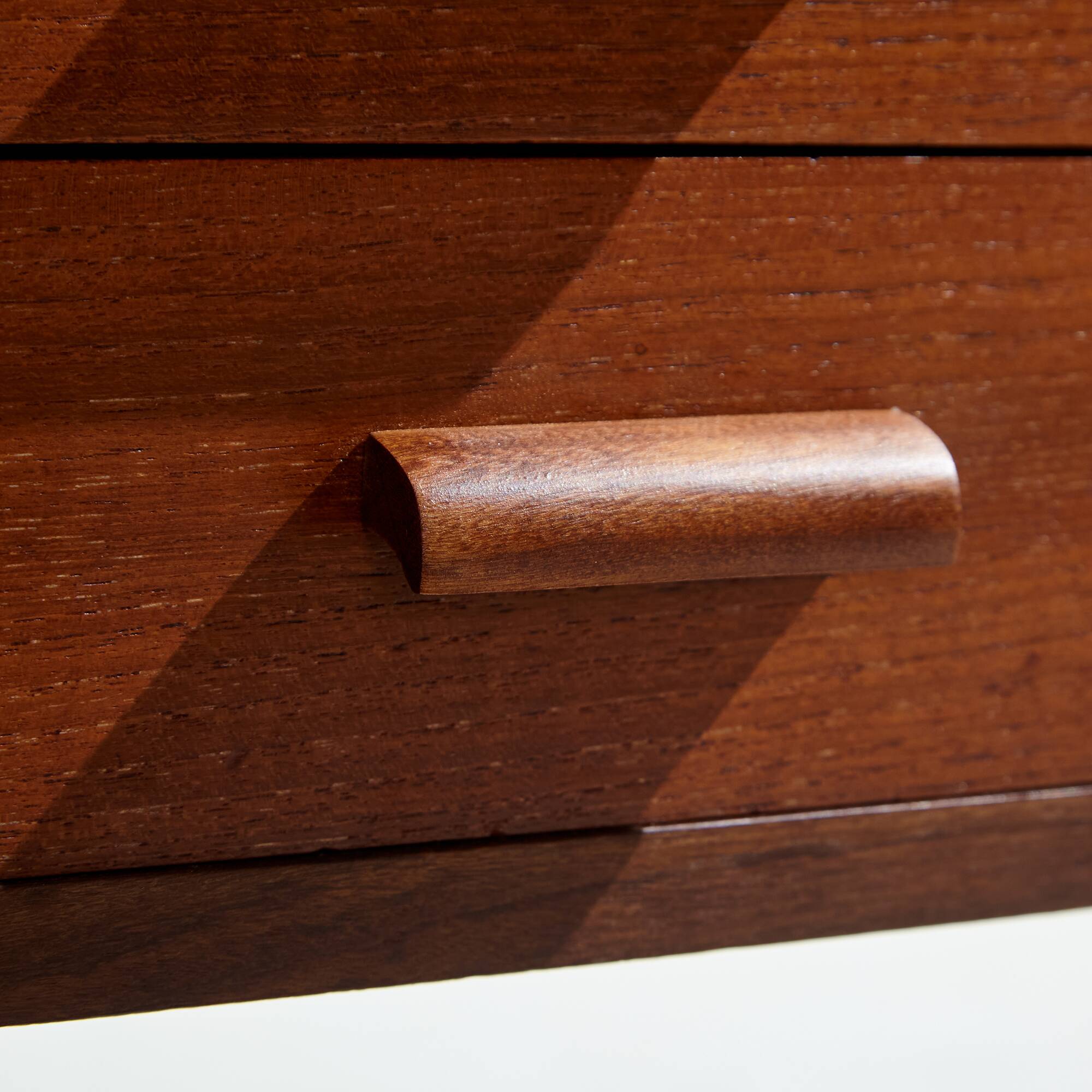 Restored teak and beech desk