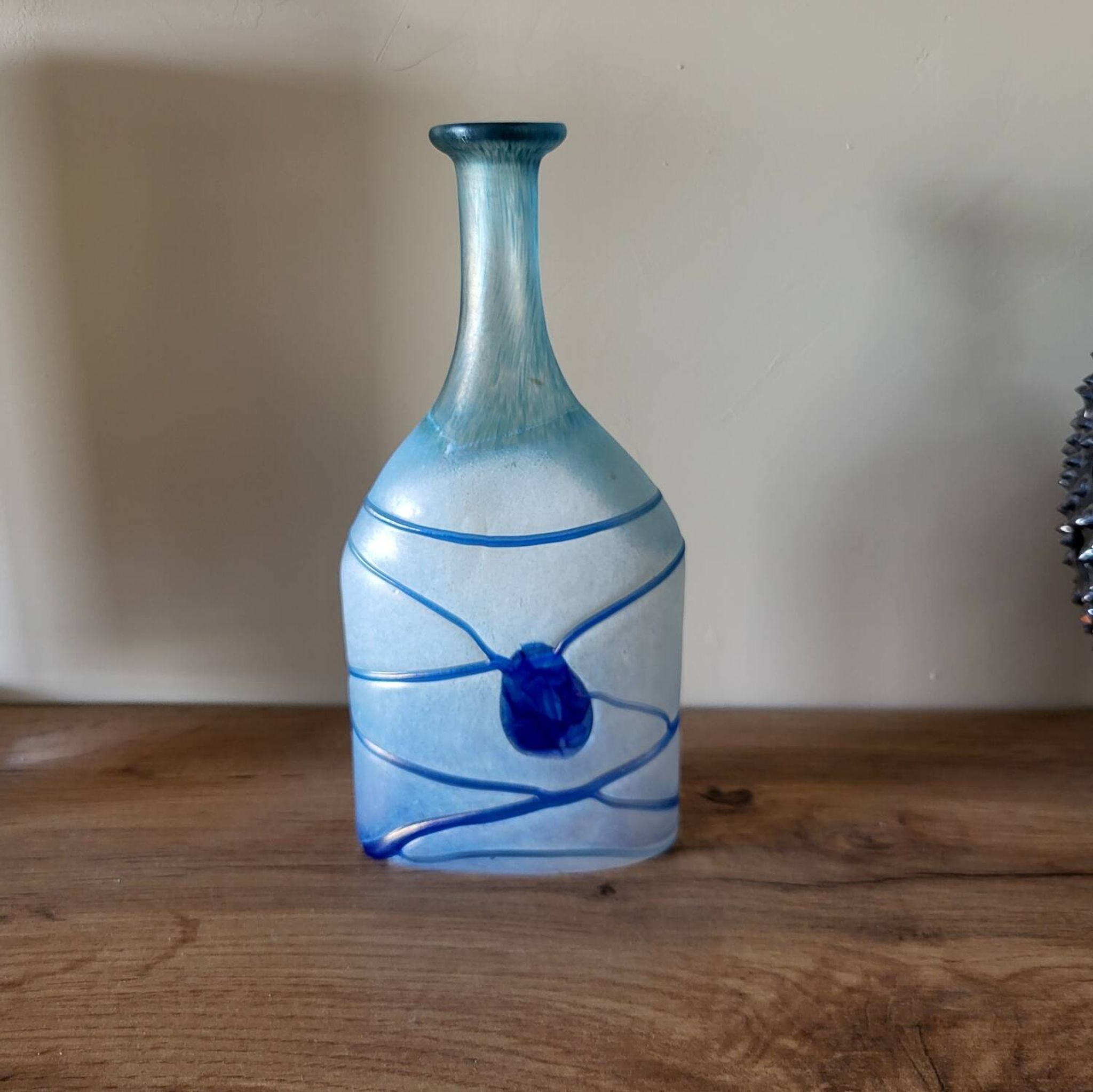 "Vase Galaxy Blue" Bertil Vallien, Kosta Boda