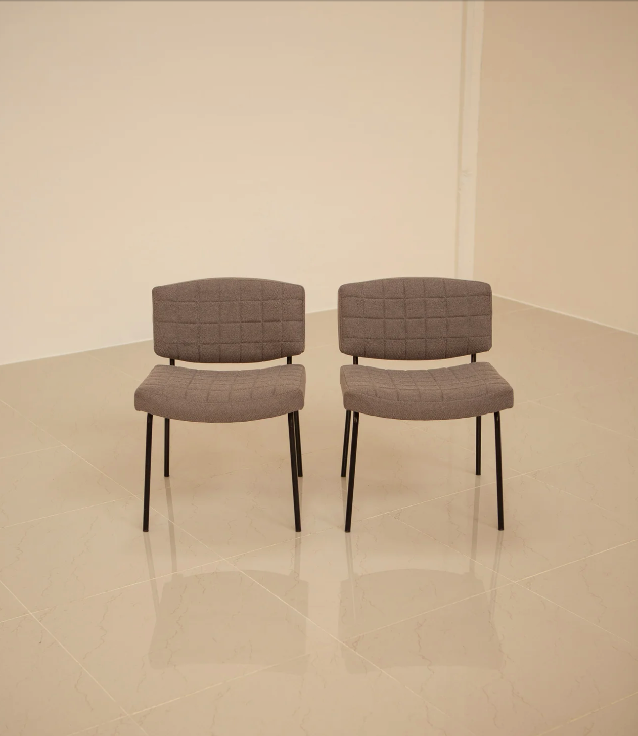 Pair of armchairs "Conseil" by Pierre Guariche for Meurop 60's