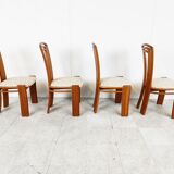 Set of 4 vintage scandinavian dining chairs, 1960s