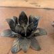 Lotus flower candle holders