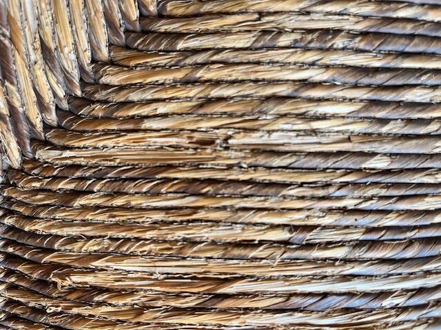Straw bench
