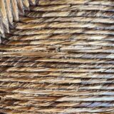 Straw bench
