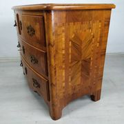 Marquetry style chest of drawers