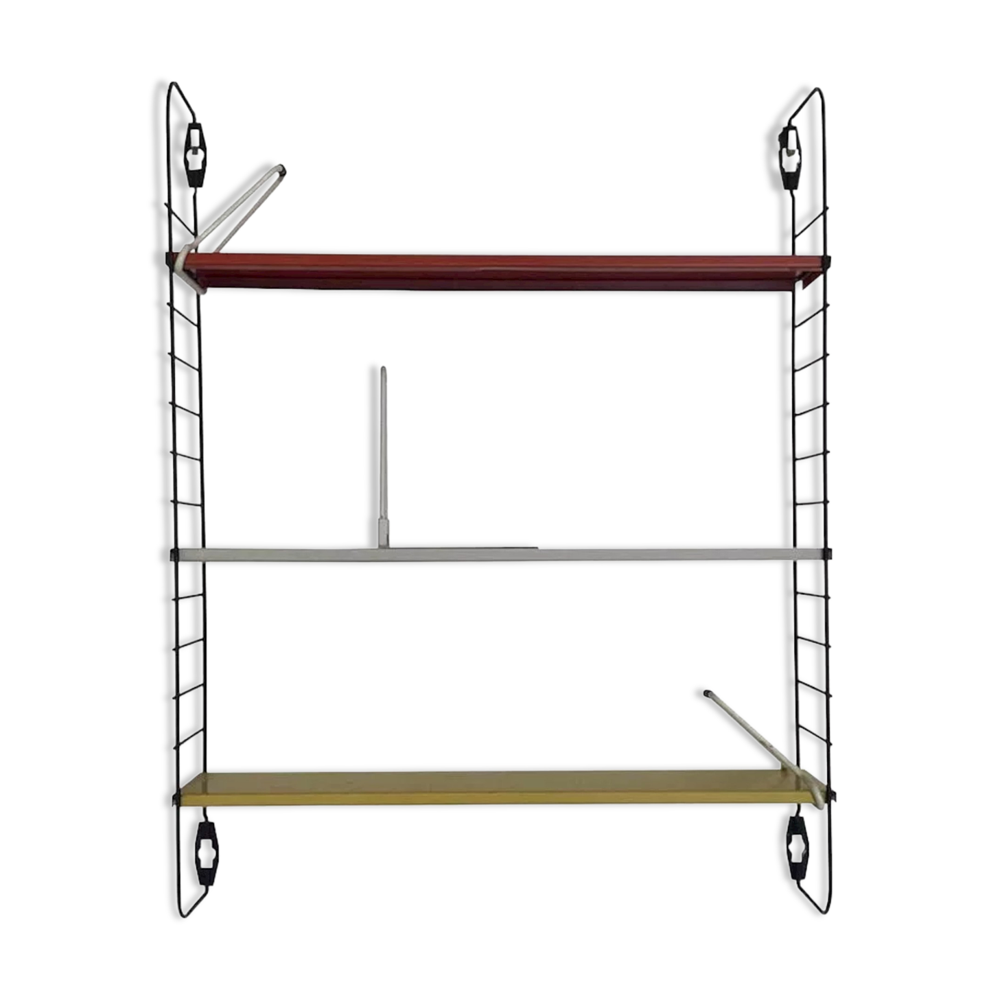 Tomado modular wall unit, shelving system with rare bookstands