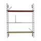 Tomado modular wall unit, shelving system with rare bookstands