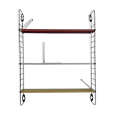 Tomado modular wall unit, shelving system with rare bookstands