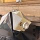 Vintage Space Age Chrome Metal Suspension Chandelier Sciolari