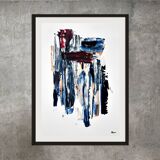 Œuvre abstraite contemporaine originale – Mimmo Scali