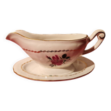 Sauce boat and small oval dish the Amandinoise
