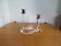 Dorothy Thorpe "Pretzel" candlestick in lucite and gilded brass 70s