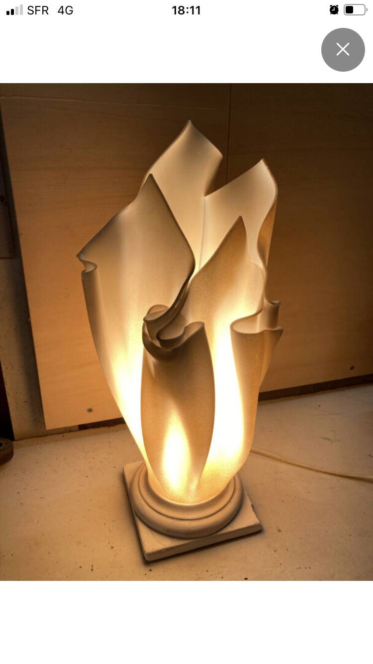 Georgia Jacob style lamp beige