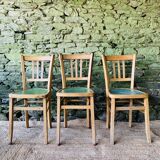 Set of 3 bistro chairs